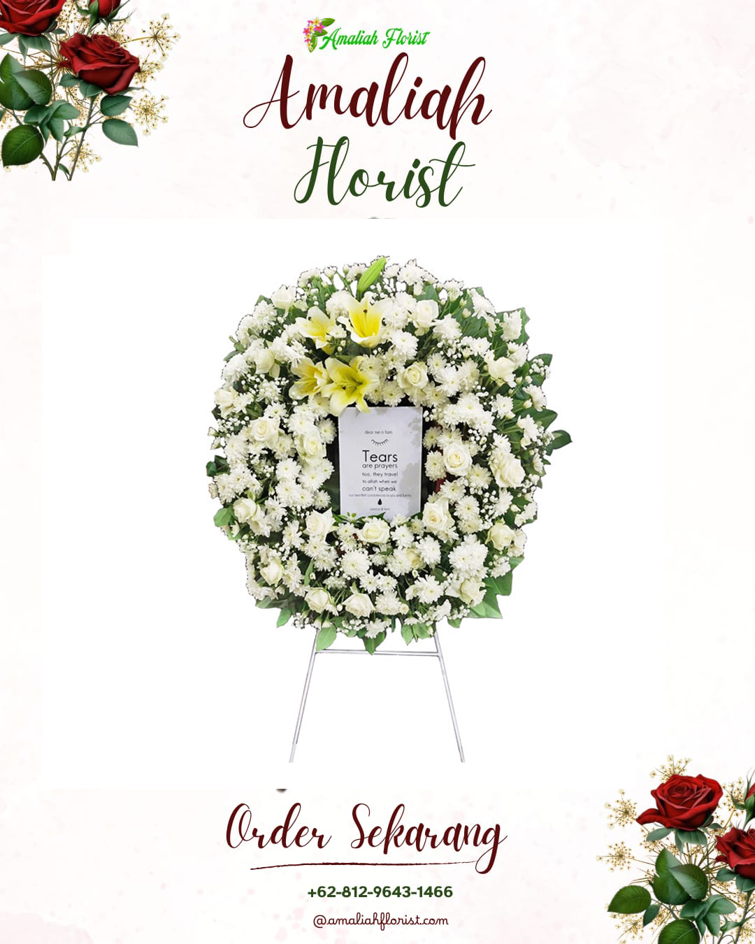 Krans Bunga Duka Gedangan